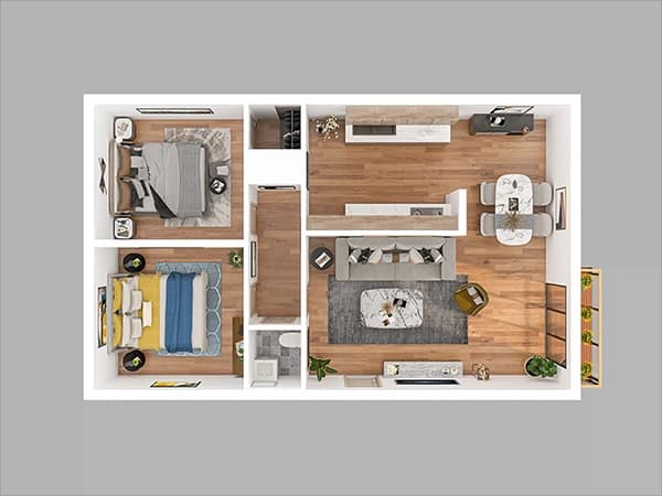3d Floor Plan 2 After-Pixel Perfects Solution-LLC