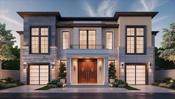 Front Elevation service example by Pixel Perfects Solutions LLC